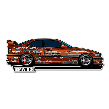 Sticker "BMW E36"
