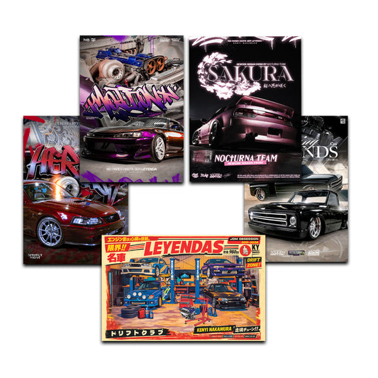 Paquete de 5 posters