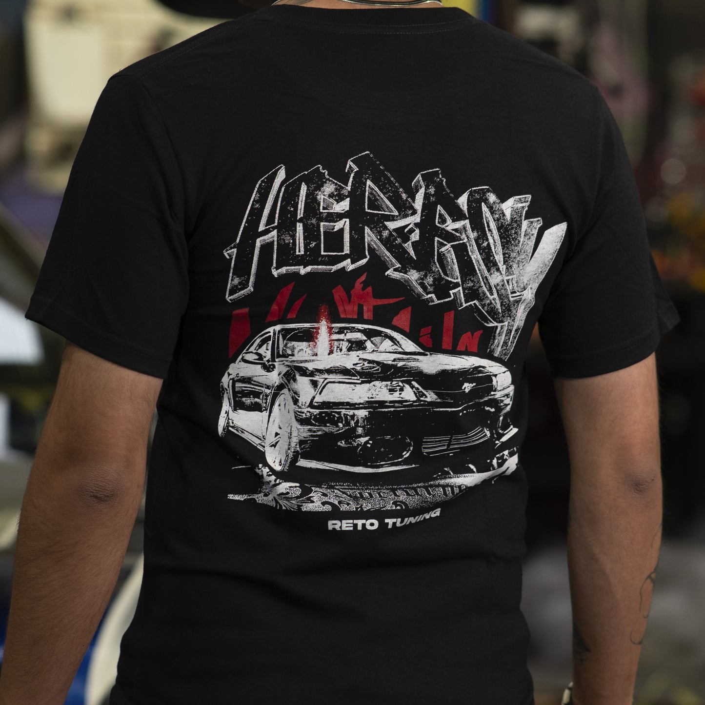 Playera "Mustang Heresy 2JZ"