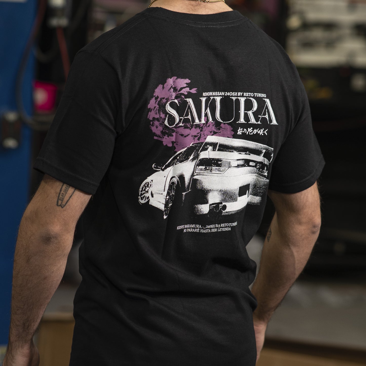 Playera S13 Sakura.